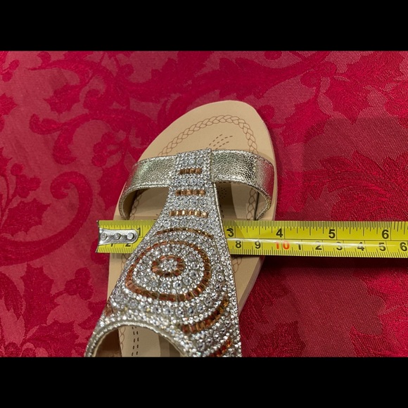 BNWT crystal embellished sandals - Picture 8 of 10